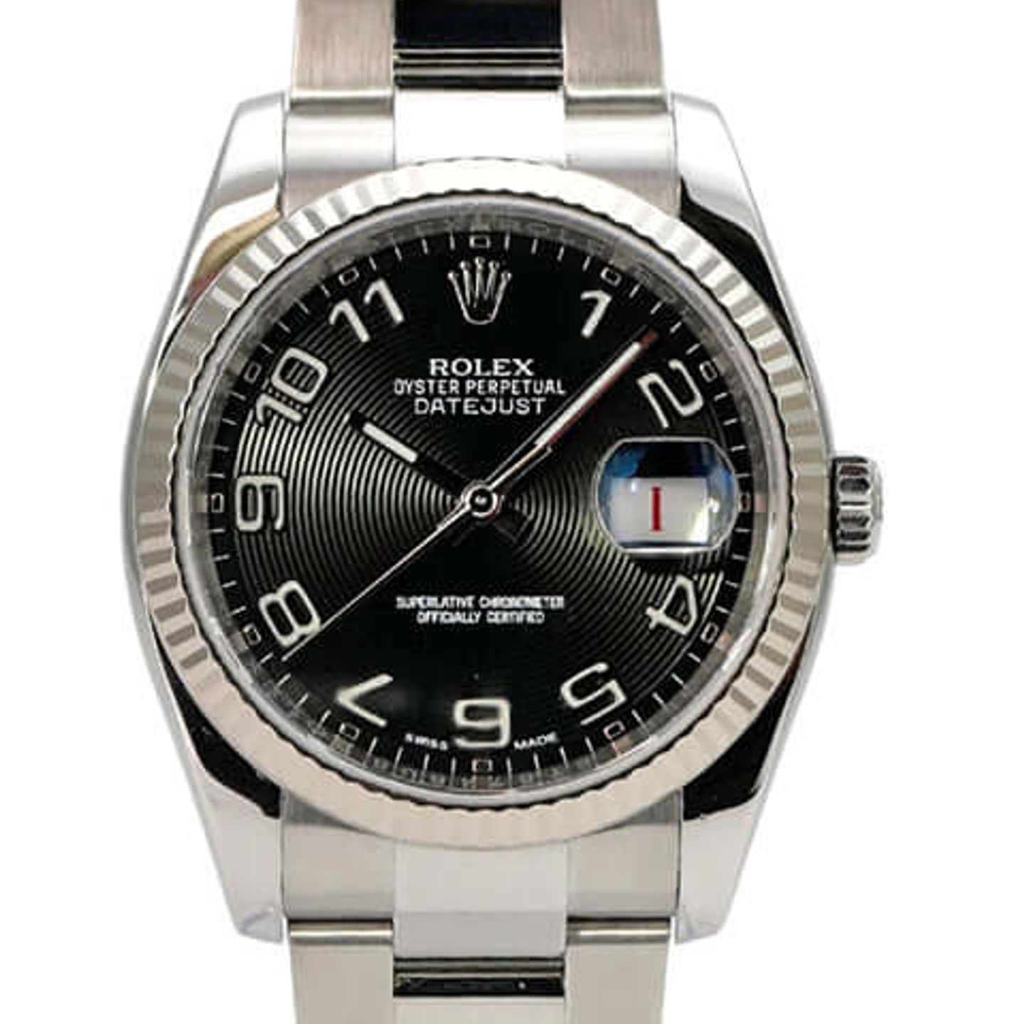 Rolex Datejust 36 116234-Schwarz-A (2017) - 36mm Staal (1/8)