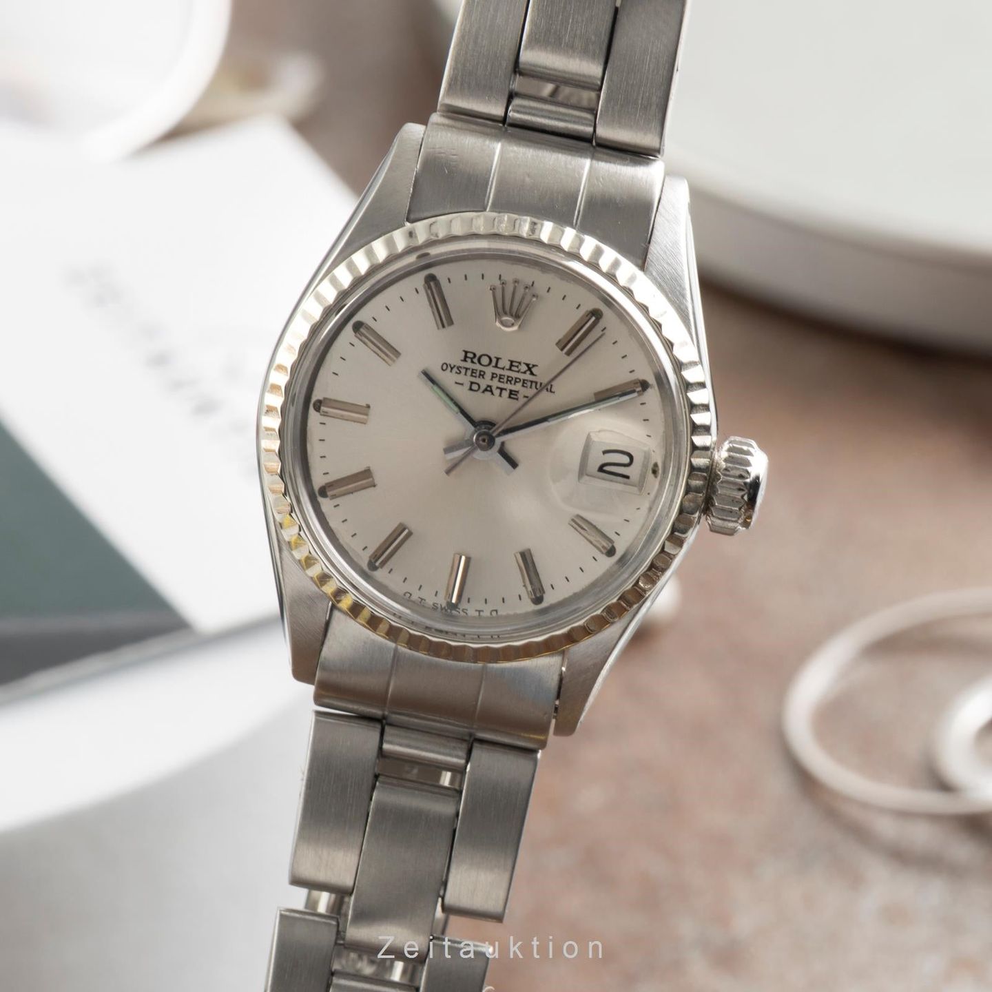 Rolex Oyster Perpetual Lady Date 6517 - (1/8)
