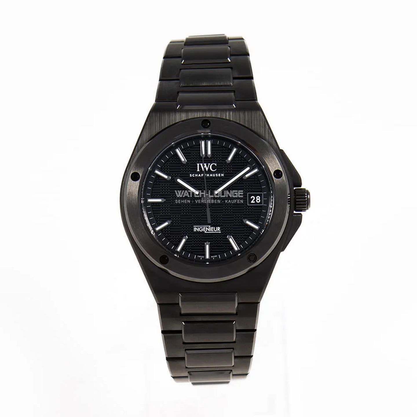 IWC Ingenieur Automatic IW338903 (2026) - Zwart wijzerplaat 42mm Keramiek (3/8)