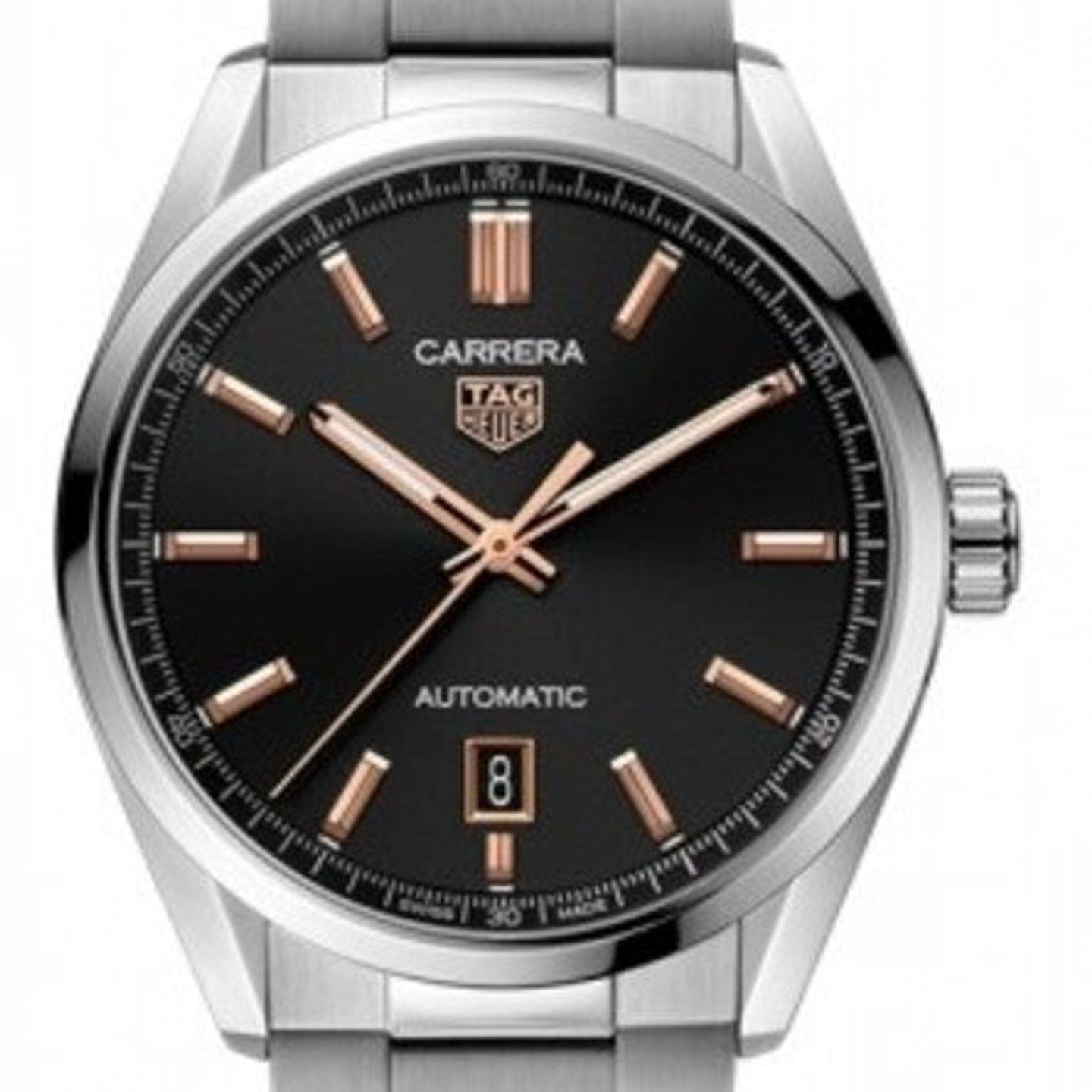 TAG Heuer Carrera Calibre 5 WBN2113.BA0639 (2025) - Black dial 39 mm Steel case (1/1)