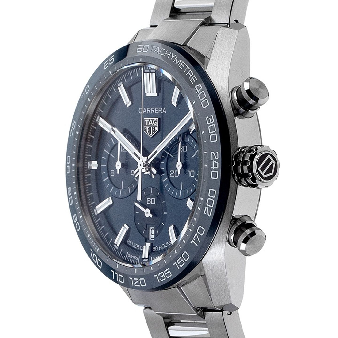 TAG Heuer Carrera CBN2A1A.BA0643 (2020) - Blue dial 44 mm Steel case (4/7)