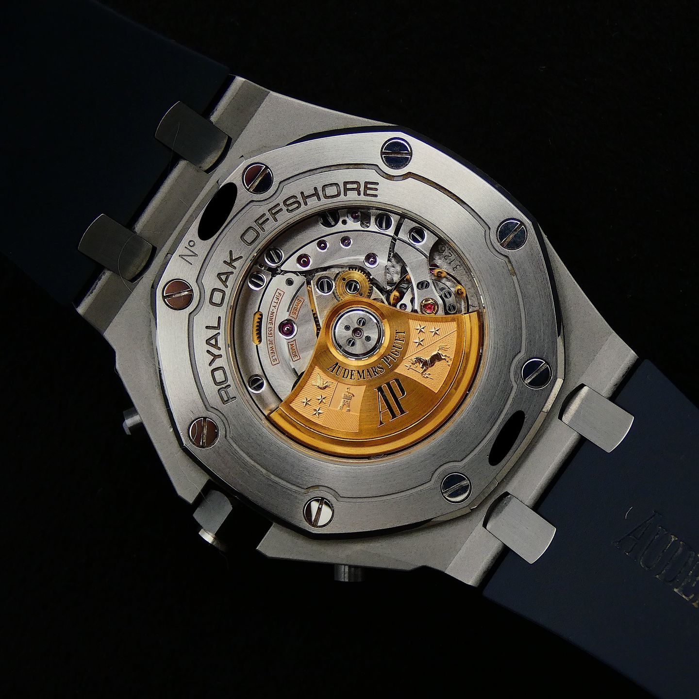 Audemars Piguet Royal Oak Offshore Chronograph 26470ST.OO.A104CR.01 (2015) - Grey dial 54 mm Steel case (2/3)