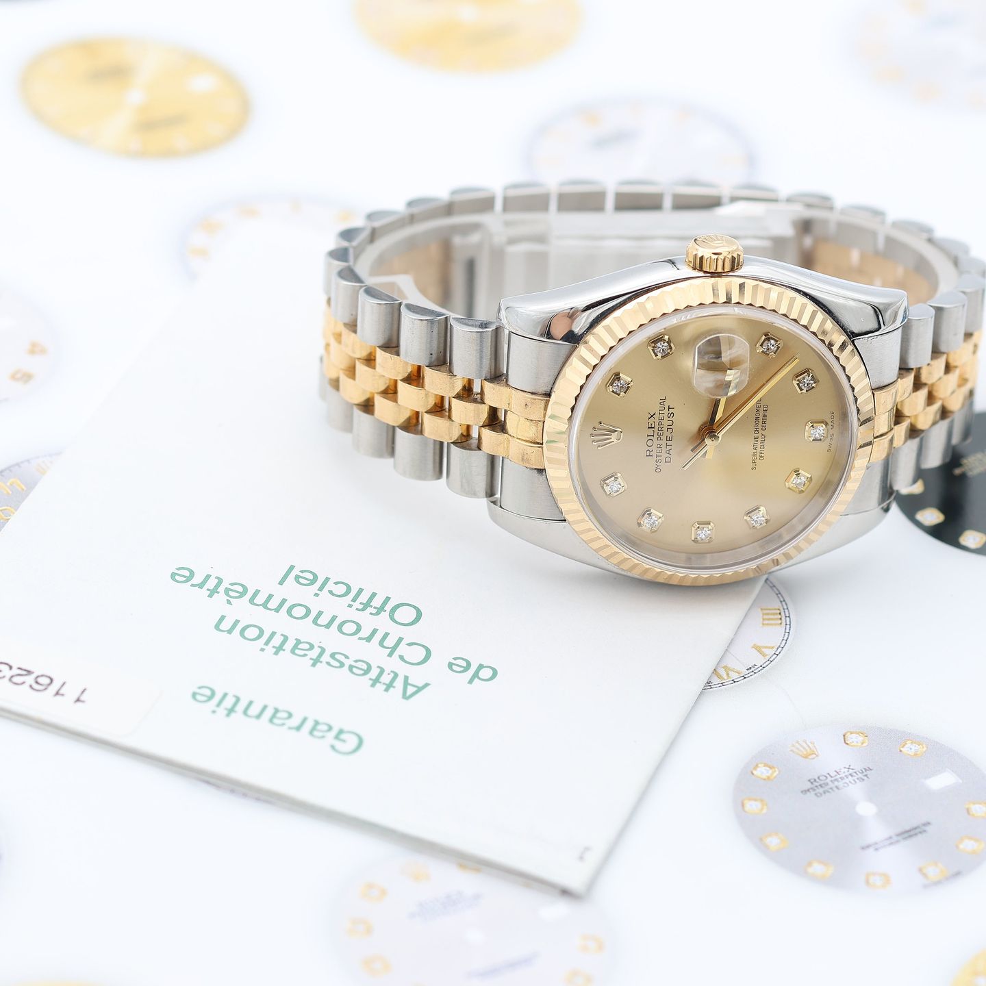 Rolex Datejust 36 116233 (2004) - 36mm Goud/Staal (8/8)