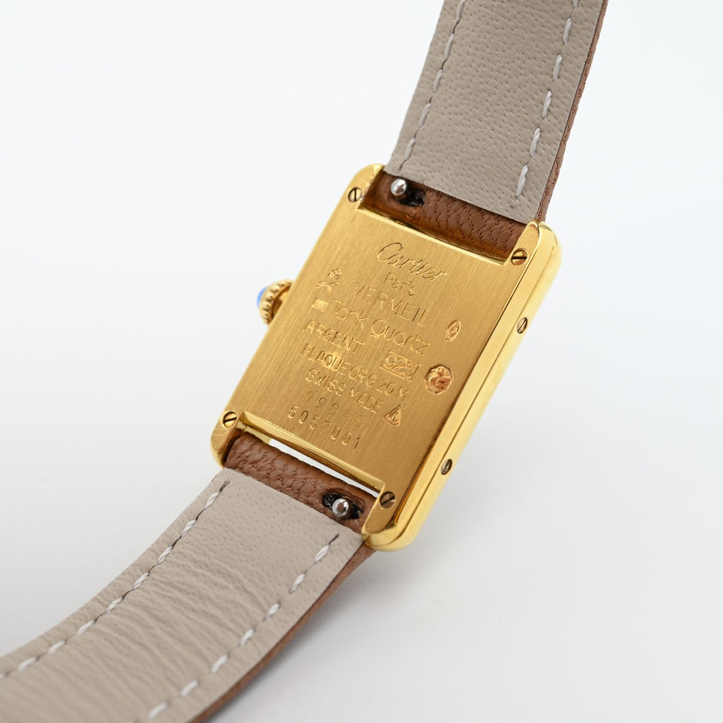 Cartier Tank Vermeil 5057001 - (7/8)