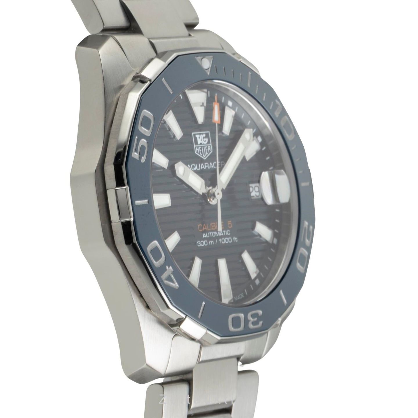 TAG Heuer Aquaracer 300M WAY211C.BA0928 (Unknown (random serial)) - Blue dial 41 mm Steel case (6/8)