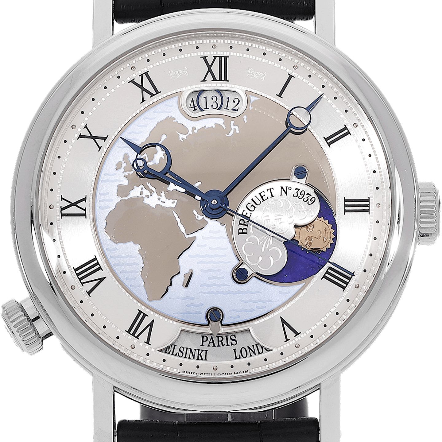 Breguet Classique 5717PT/US/9ZU (Unknown (random serial)) - Silver dial 43 mm Platinum case (1/5)