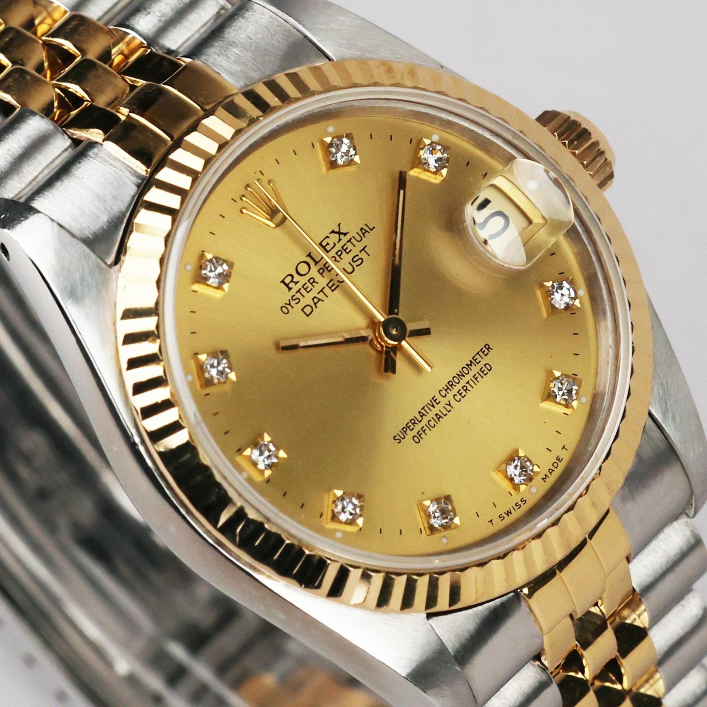 Rolex Datejust 31 68273 (1986) - 31mm Goud/Staal (3/8)