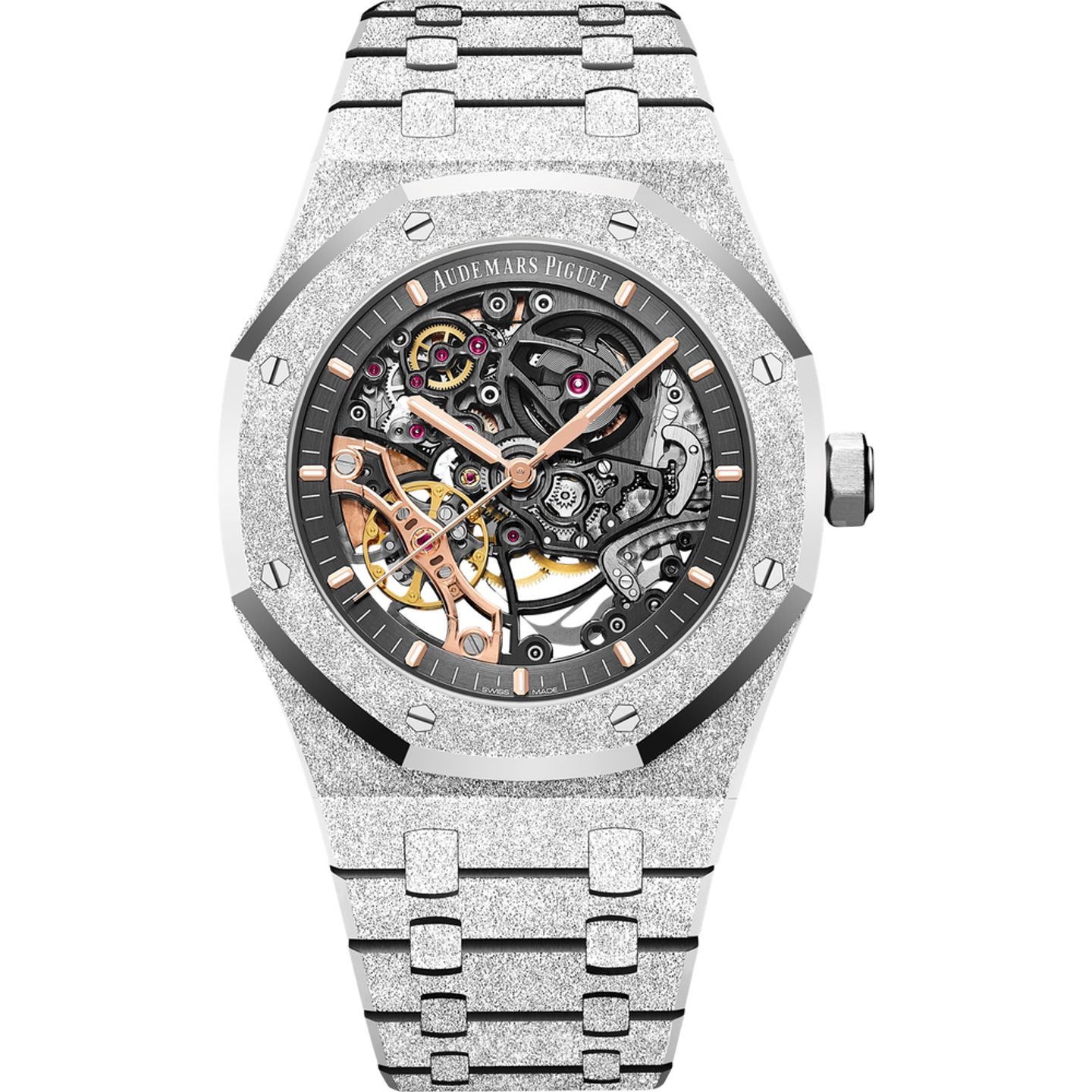 Audemars Piguet Royal Oak Double Balance Wheel Openworked 15407BC.GG.1224BC.01 - (1/1)