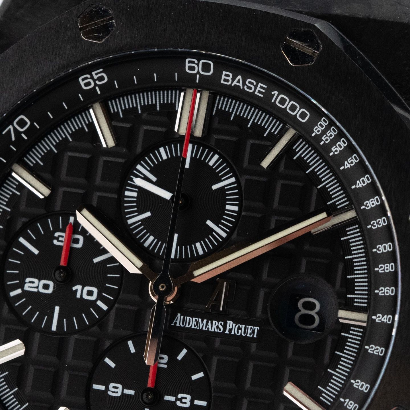 Audemars Piguet Royal Oak Offshore Chronograph 26400AU.OO.A002CA.01 (2013) - Zwart wijzerplaat 44mm Carbon (3/8)