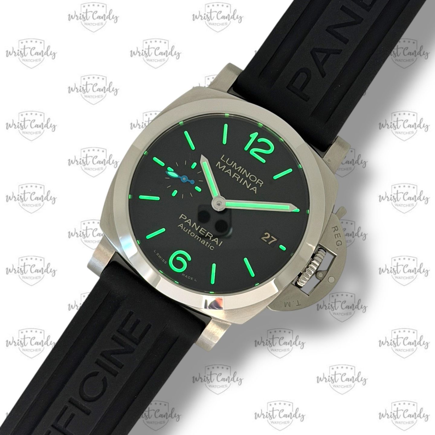 Panerai Luminor 1950 PAM01372 (2025) - Black dial 40 mm Steel case (5/8)