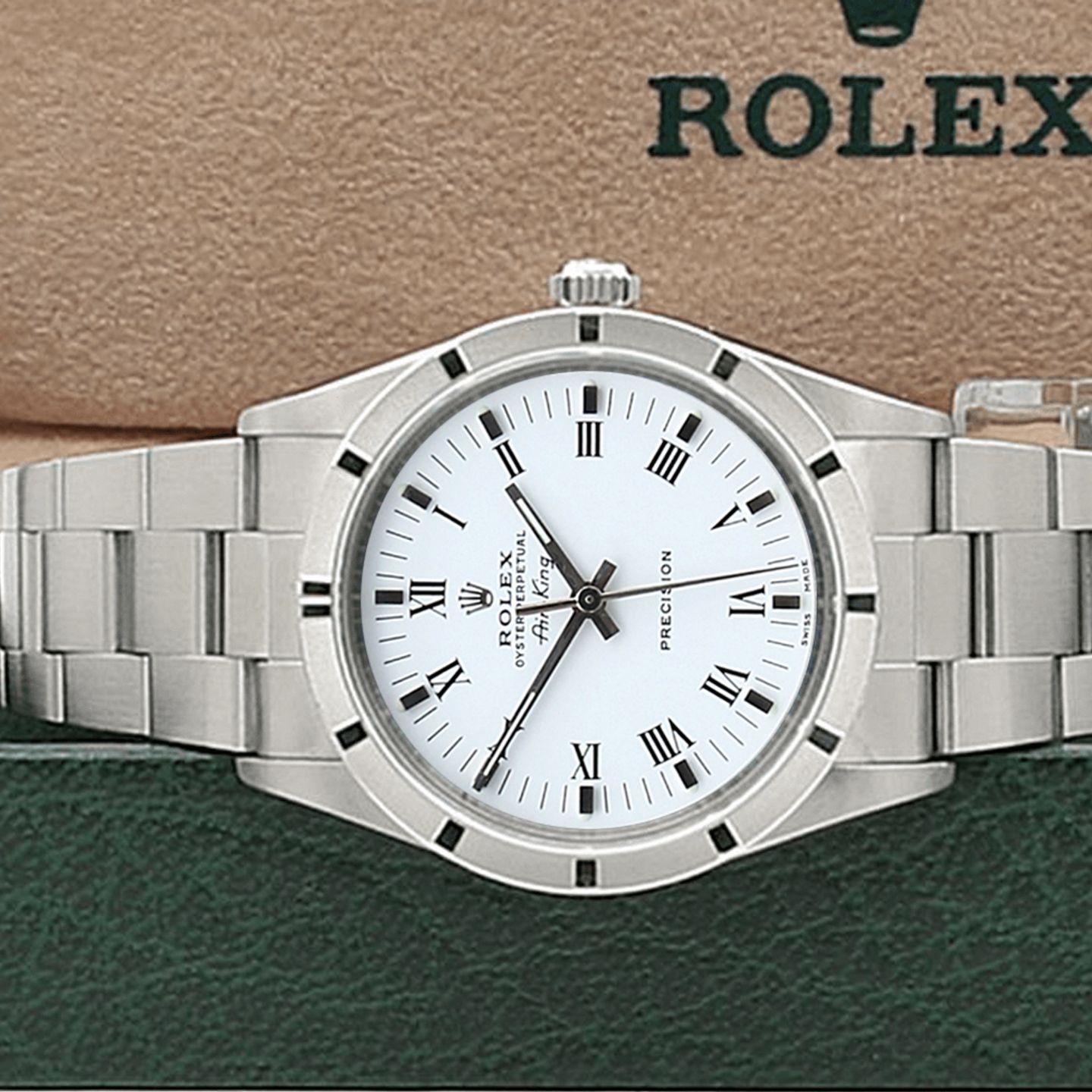 Rolex Air-King 14010 (Onbekend (willekeurig serienummer)) - 34mm Staal (2/8)