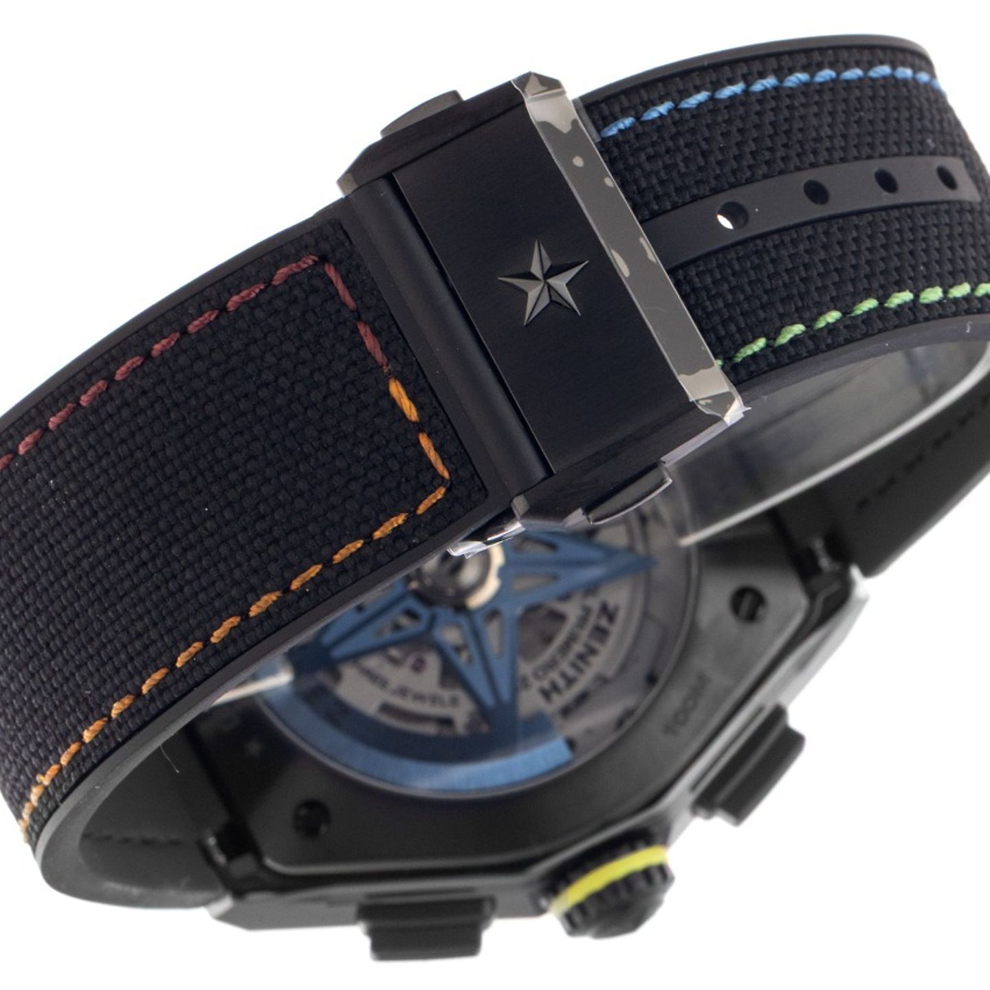 Zenith Defy 49.9013.9004/21.R952 (2024) - Transparant wijzerplaat 44mm Keramiek (7/7)