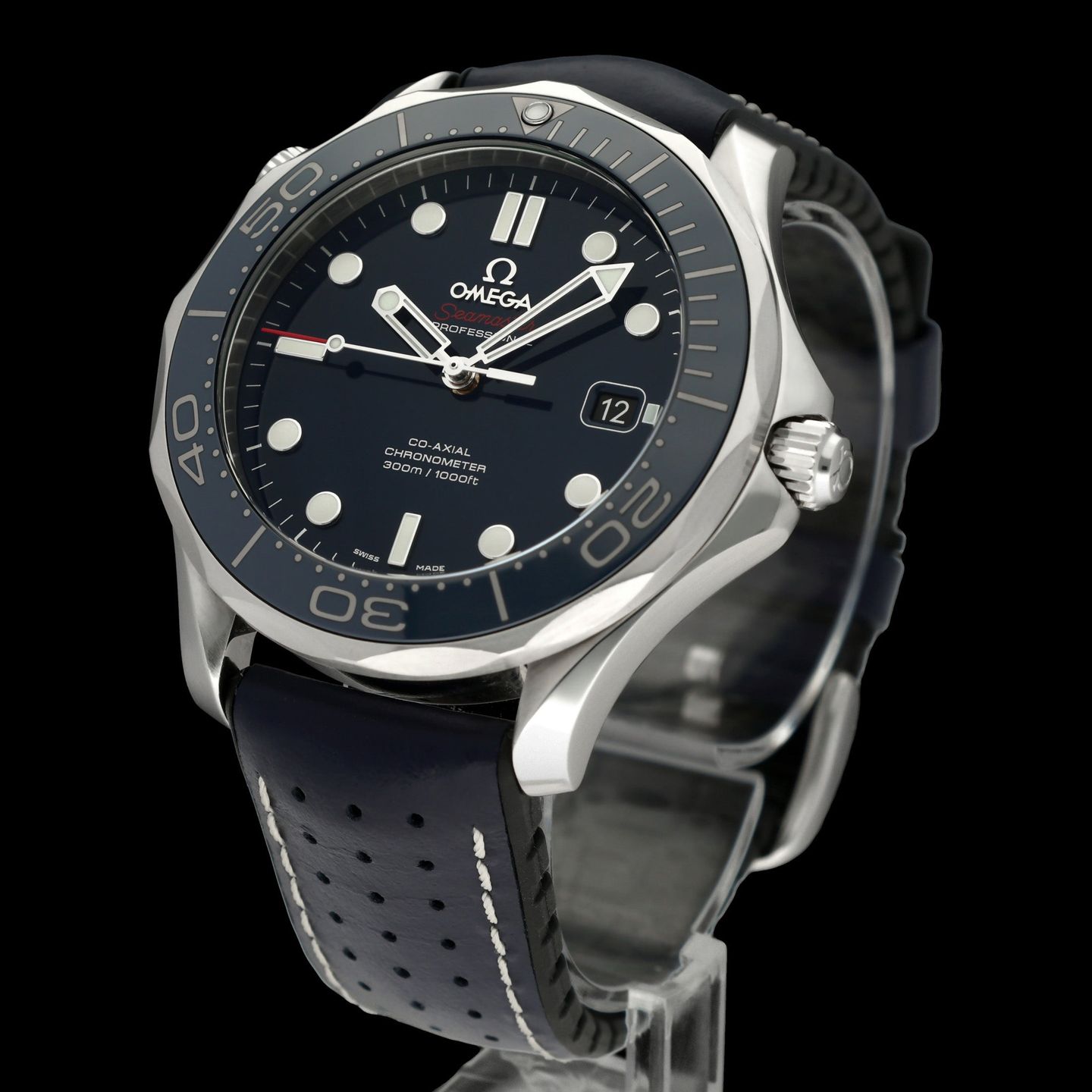 Omega Seamaster Diver 300 M 2262.50.00 (2009) - Black dial 36 mm Steel case (2/7)