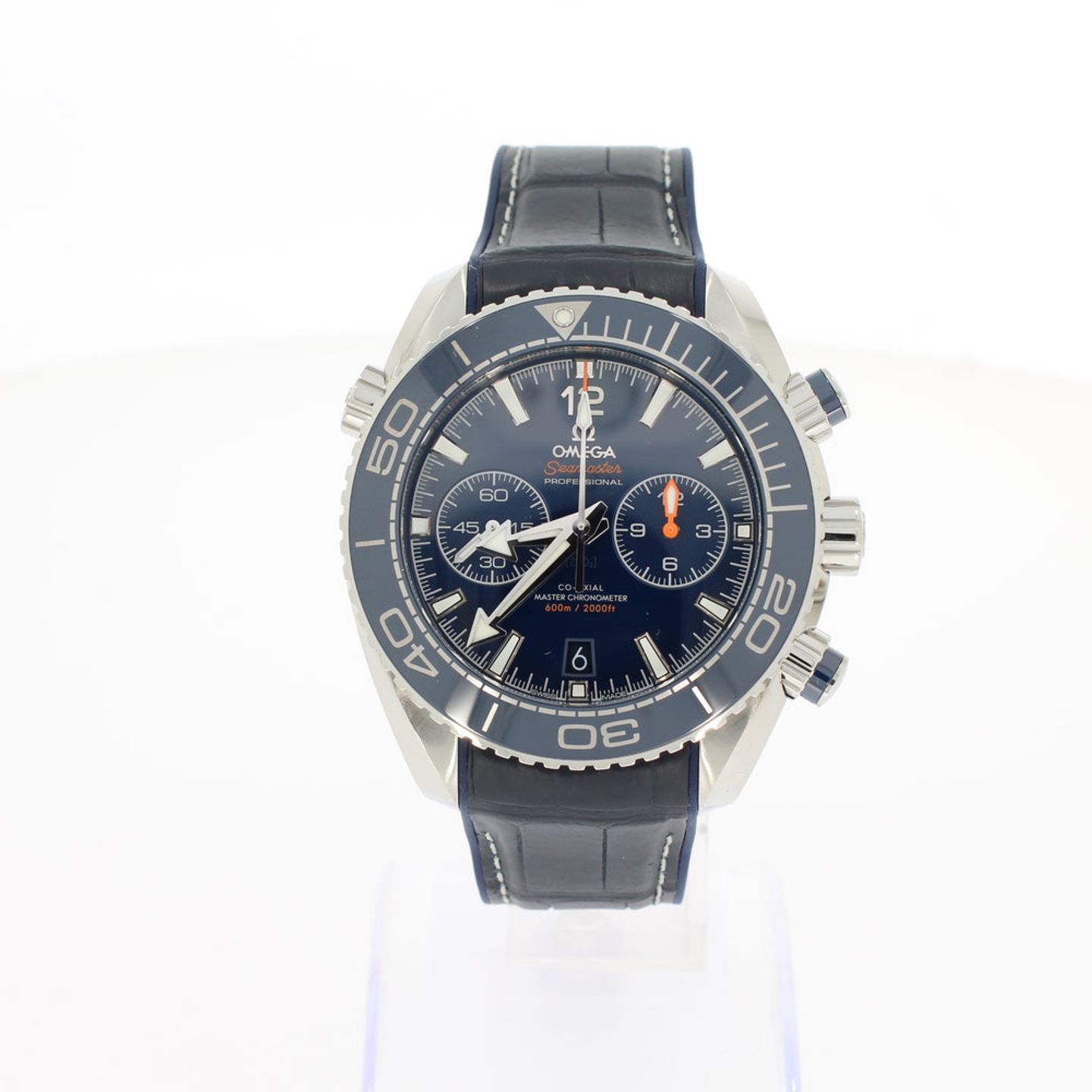 Omega Seamaster Planet Ocean Chronograph 215.33.46.51.03.001 (2026) - Blauw wijzerplaat 46mm Staal (1/4)