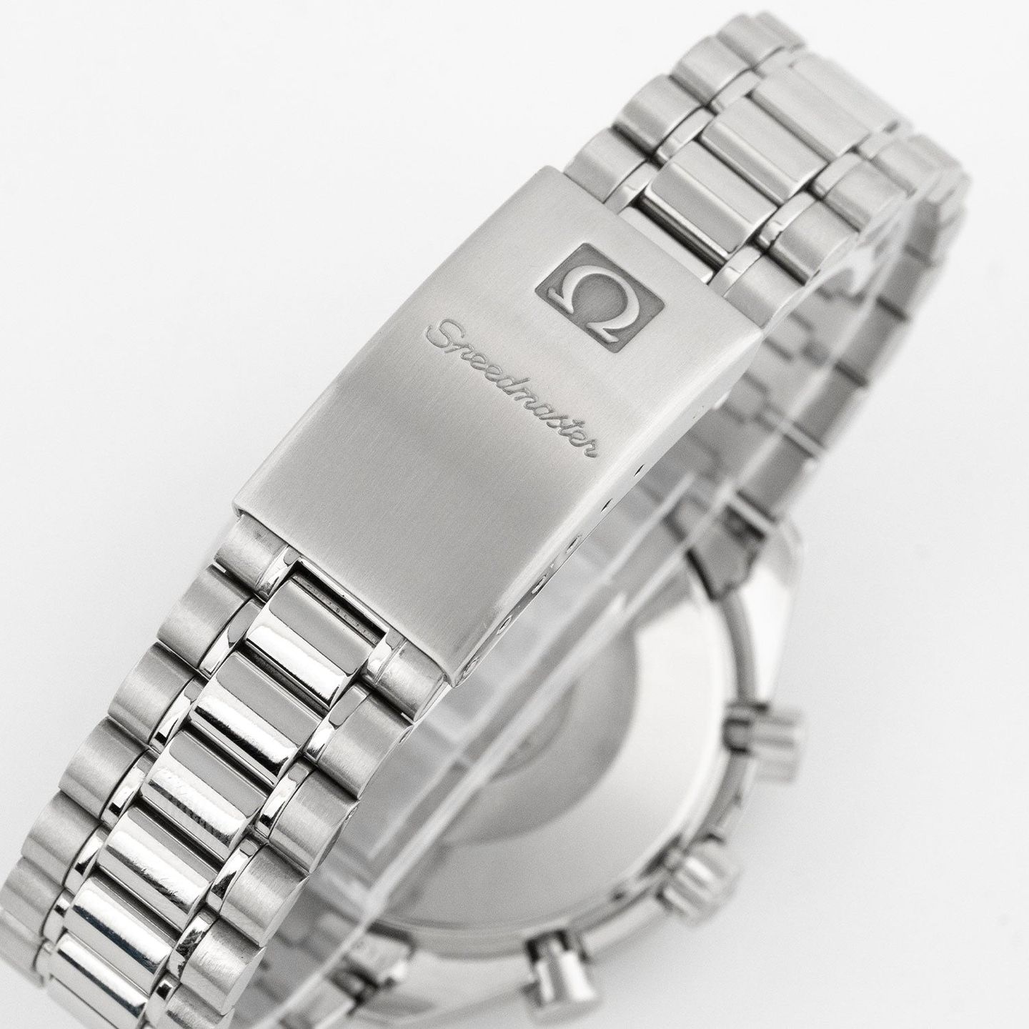 Omega Speedmaster Reduced 3810.61.41 (1997) - Red dial 39 mm Steel case (3/4)