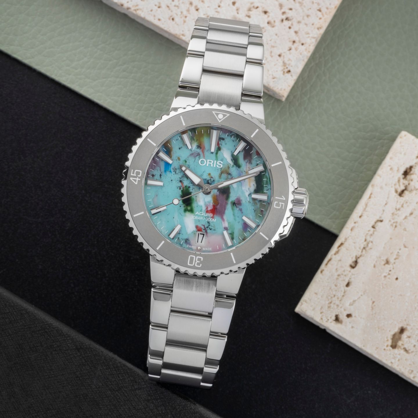 Oris Aquis Date 01 733 7770 4150-Set - (1/8)