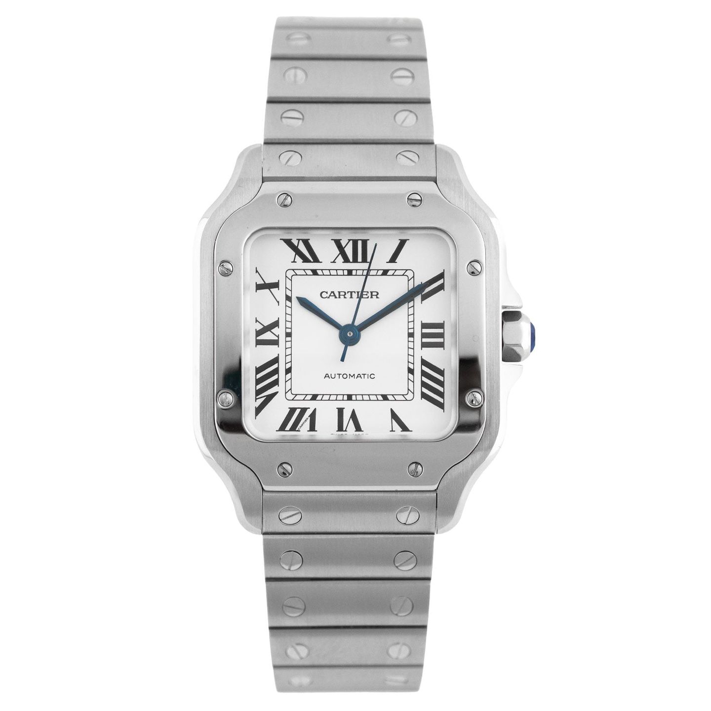Cartier Santos WSSA0029 (2026) - Silver dial 35 mm Steel case (1/5)