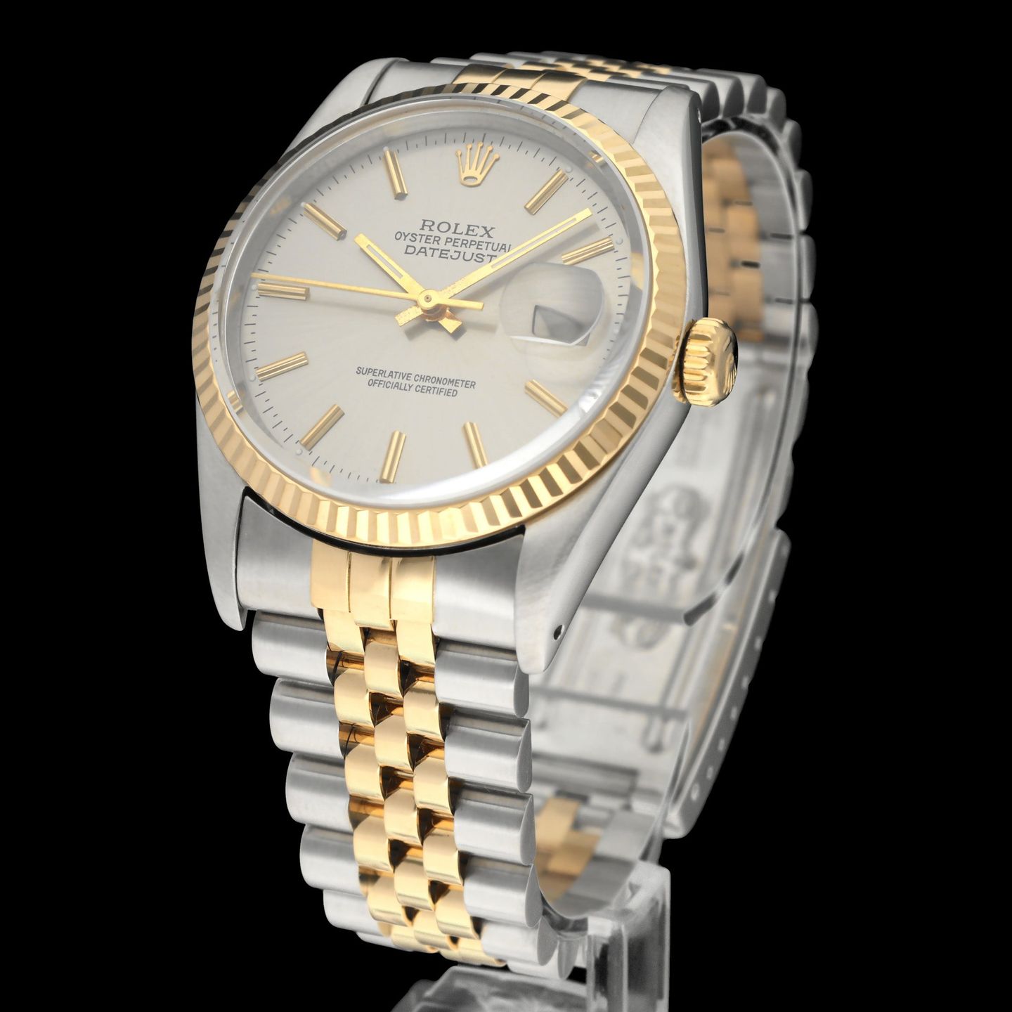 Rolex Datejust 36 16233 (1989) - 36 mm Gold/Steel case (2/8)