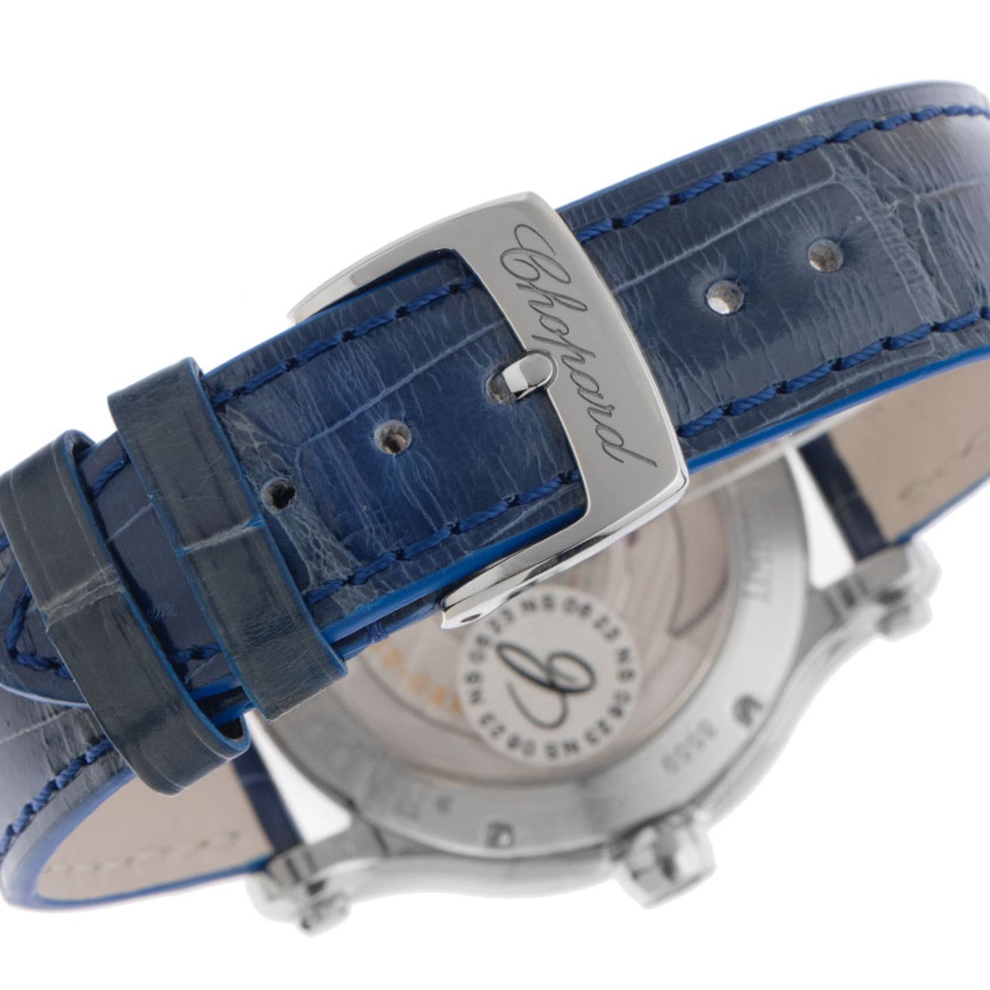 Chopard Happy Sport 278559-3020 (2025) - Blue dial 36 mm Steel case (7/7)