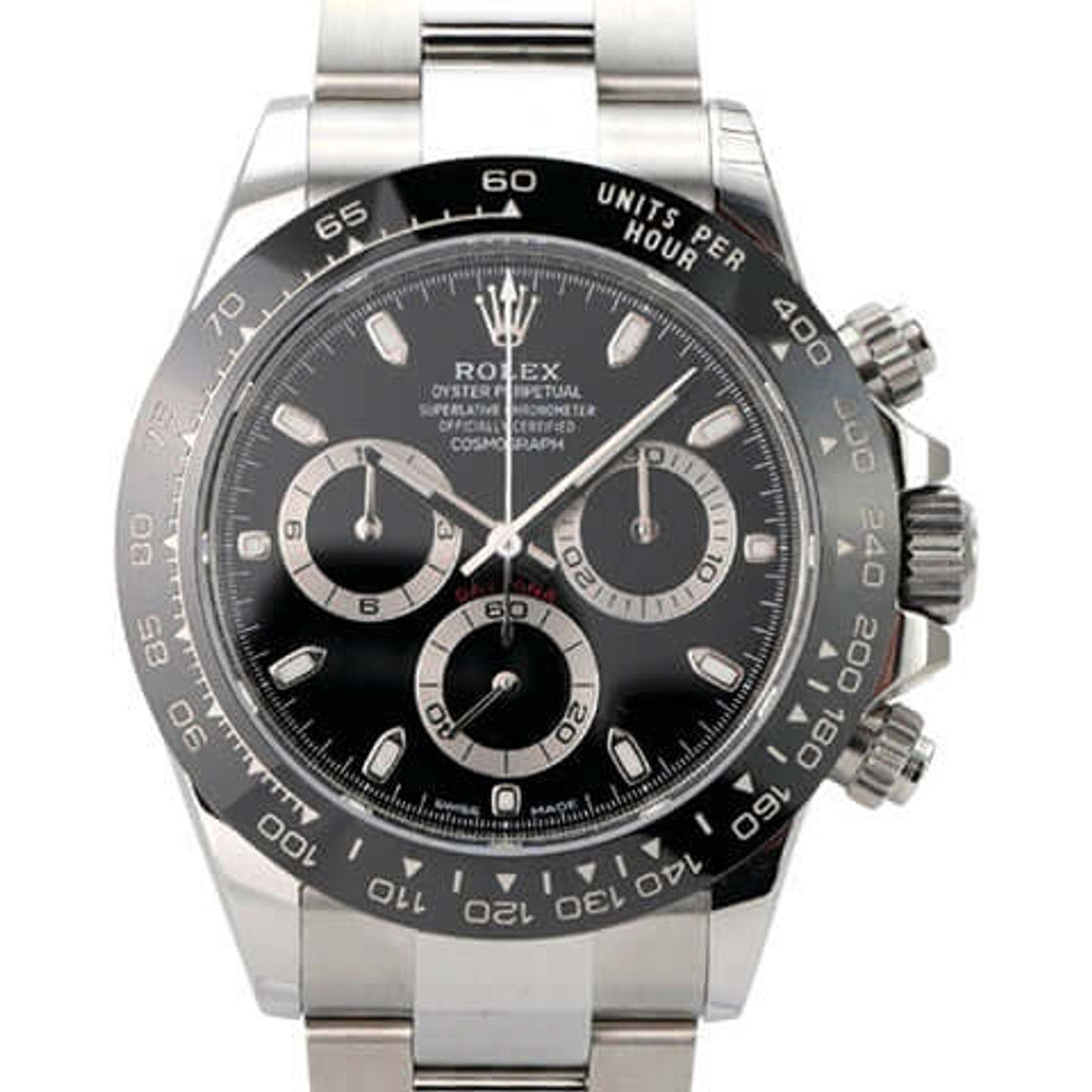 Rolex Daytona 116500LN (2019) - Black dial 40 mm Steel case (1/8)