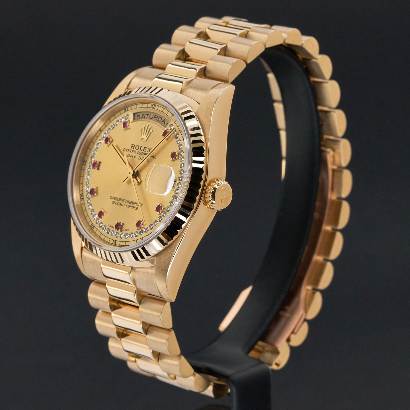 Rolex Day-Date 36 18238 (1989) - 36mm Geelgoud (4/8)