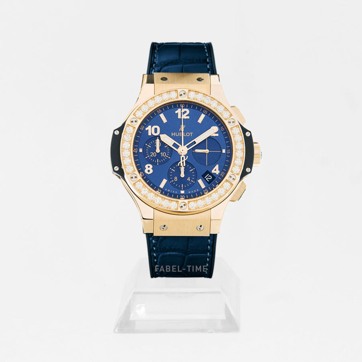 Hublot Big Bang 341.PX.7180.LR.1204 (2024) - Blue dial 41 mm Rose Gold case (1/1)