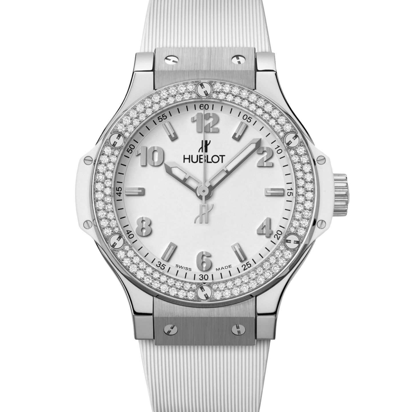 Hublot Big Bang 38 mm 361.SE.2010.RW.1104 (2024) - White dial 38 mm Steel case (1/1)