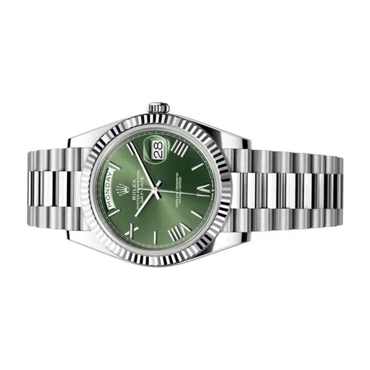 Rolex Day-Date 40 228236 (2025) - Blauw wijzerplaat 40mm Platina (5/6)