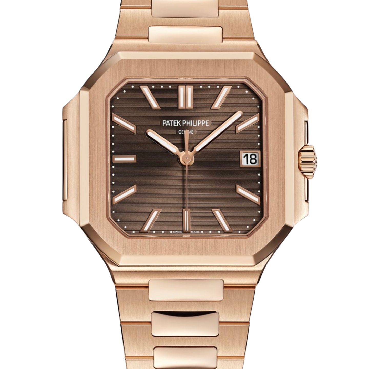 Patek Philippe Golden Ellipse 5738/1R-001 (2025) - Black dial 35 mm Rose Gold case (1/1)
