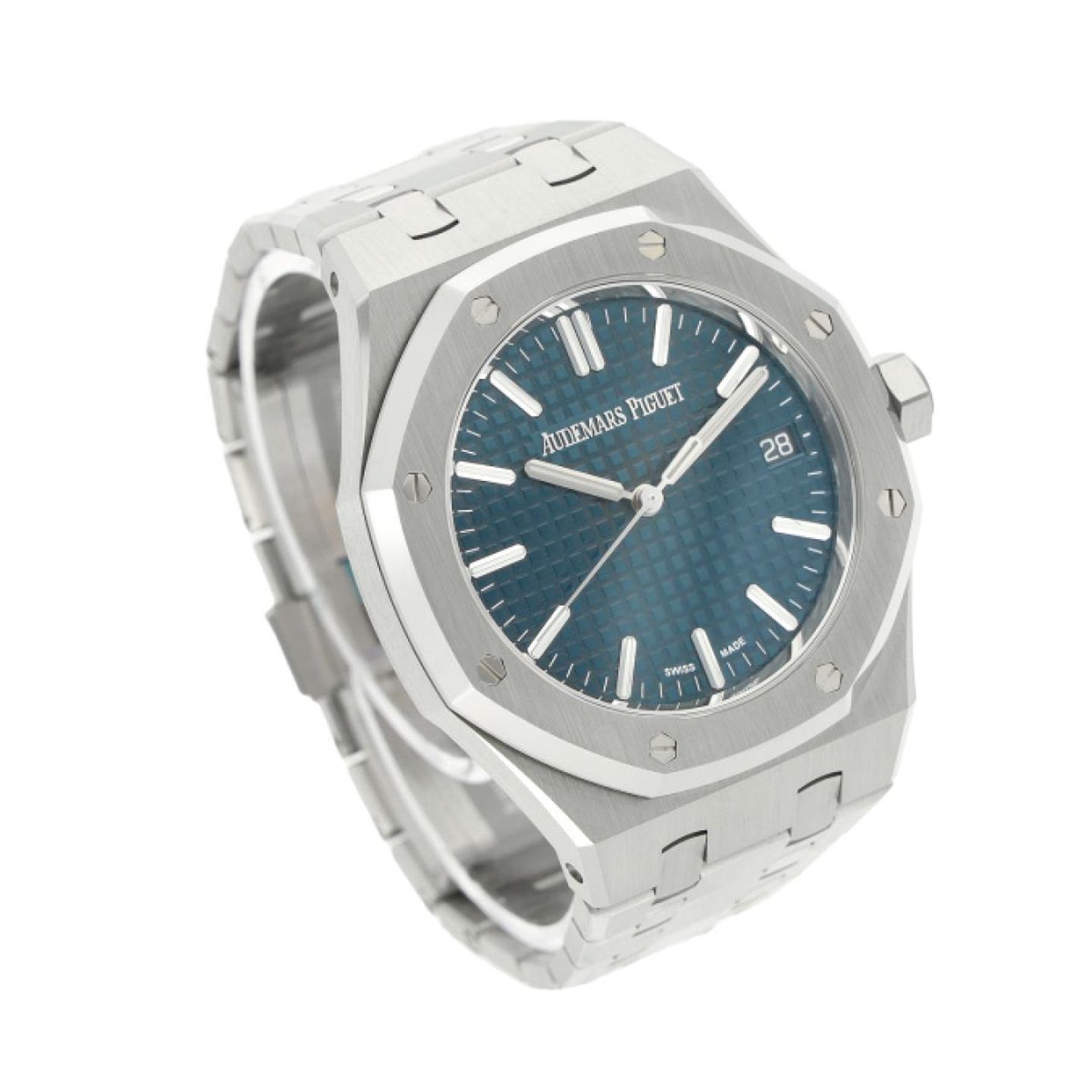 Audemars Piguet Royal Oak Selfwinding 15550ST.OO.1356ST.06 (2024) - Blue dial 37 mm Steel case (3/5)