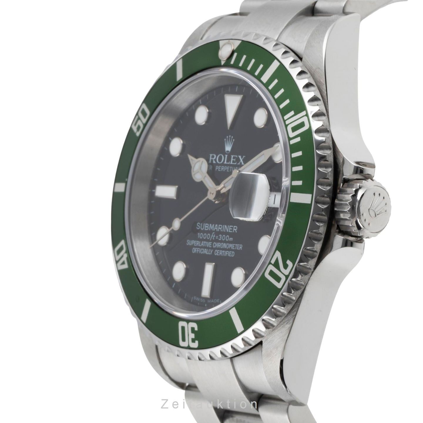 Rolex Submariner Date 16610LV (Unknown (random serial)) - Black dial 40 mm Steel case (5/8)