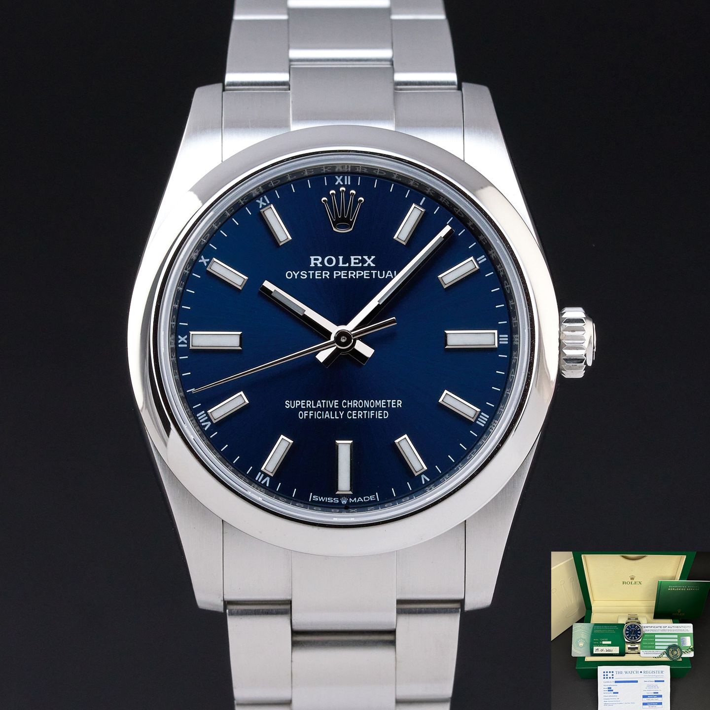 Rolex Oyster Perpetual 34 124200 - (1/8)