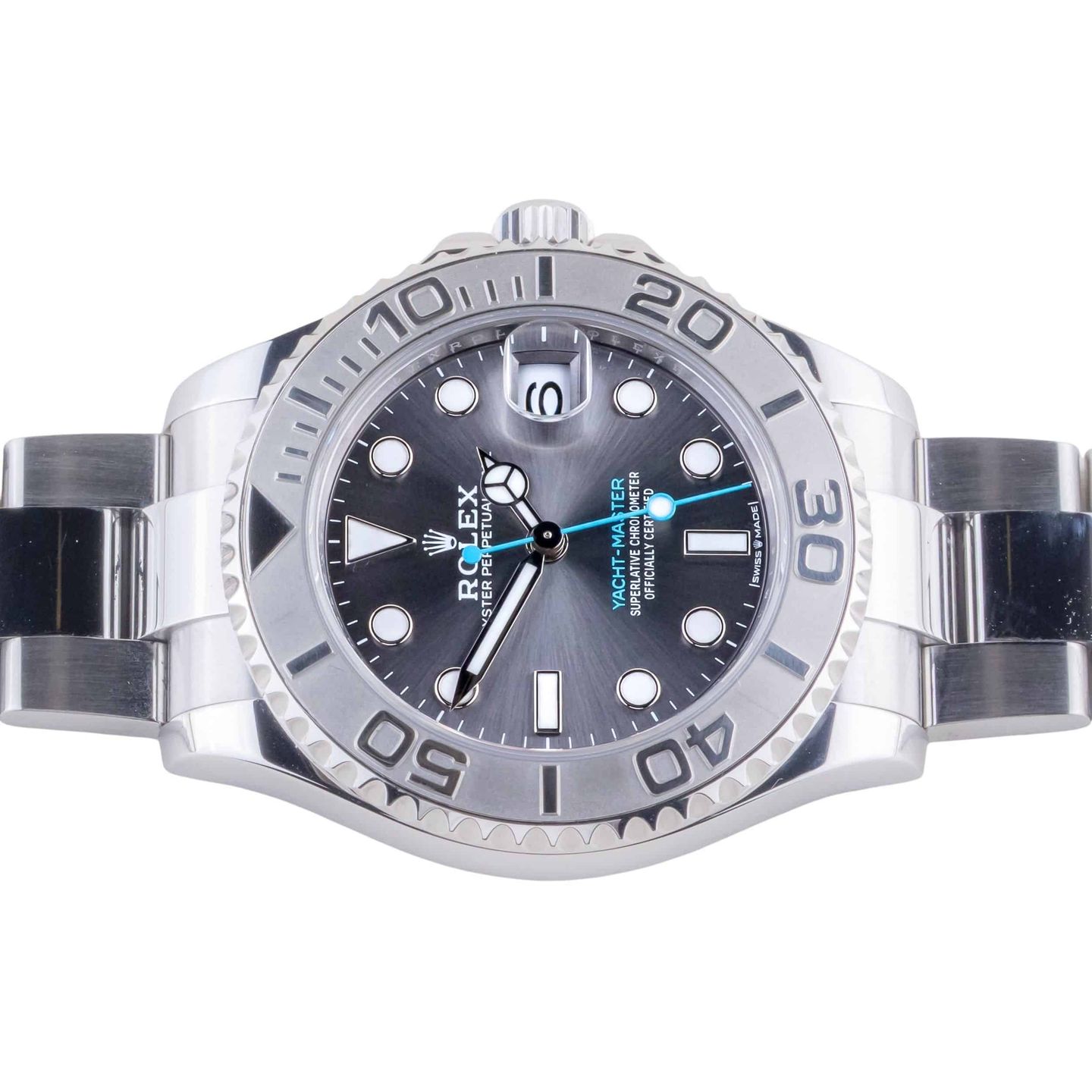 Rolex Yacht-Master 37 268622 (2024) - Grijs wijzerplaat 37mm Staal (5/8)