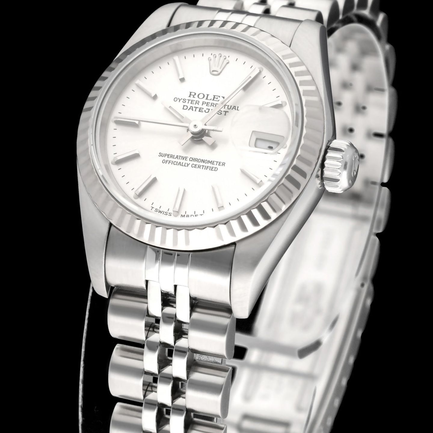 Rolex Lady-Datejust 69174 (1998) - 26mm Staal (7/8)