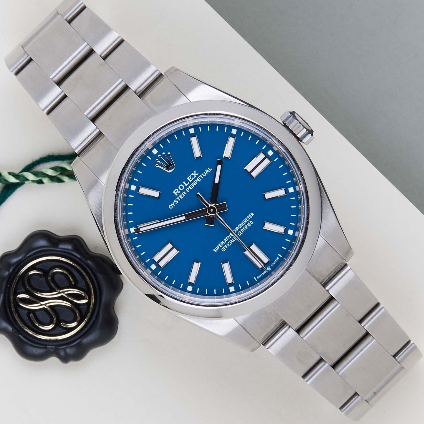 Rolex Oyster Perpetual 41 134300 (2026) - Blauw wijzerplaat 41mm Staal (1/8)