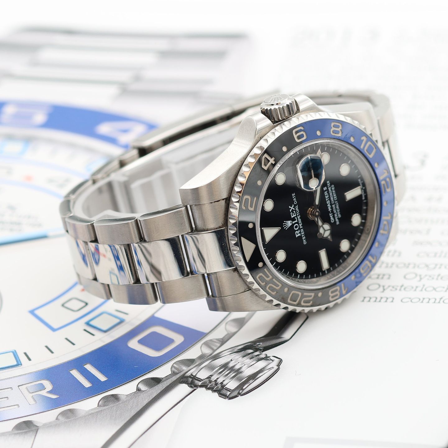 Rolex GMT-Master II 116710BLNR (Unknown (random serial)) - Black dial 40 mm Steel case (5/8)