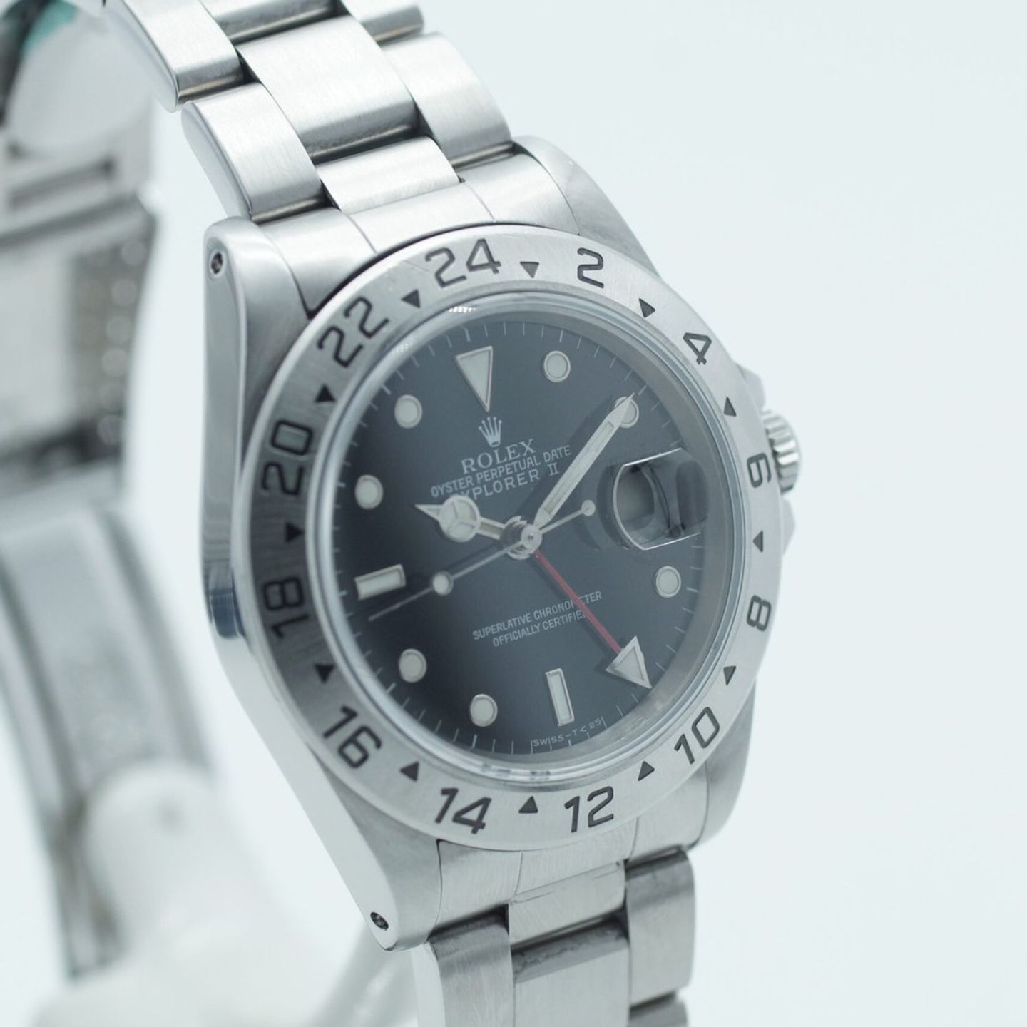Rolex Explorer II 16570 (1994) - Black dial 40 mm Steel case (5/8)