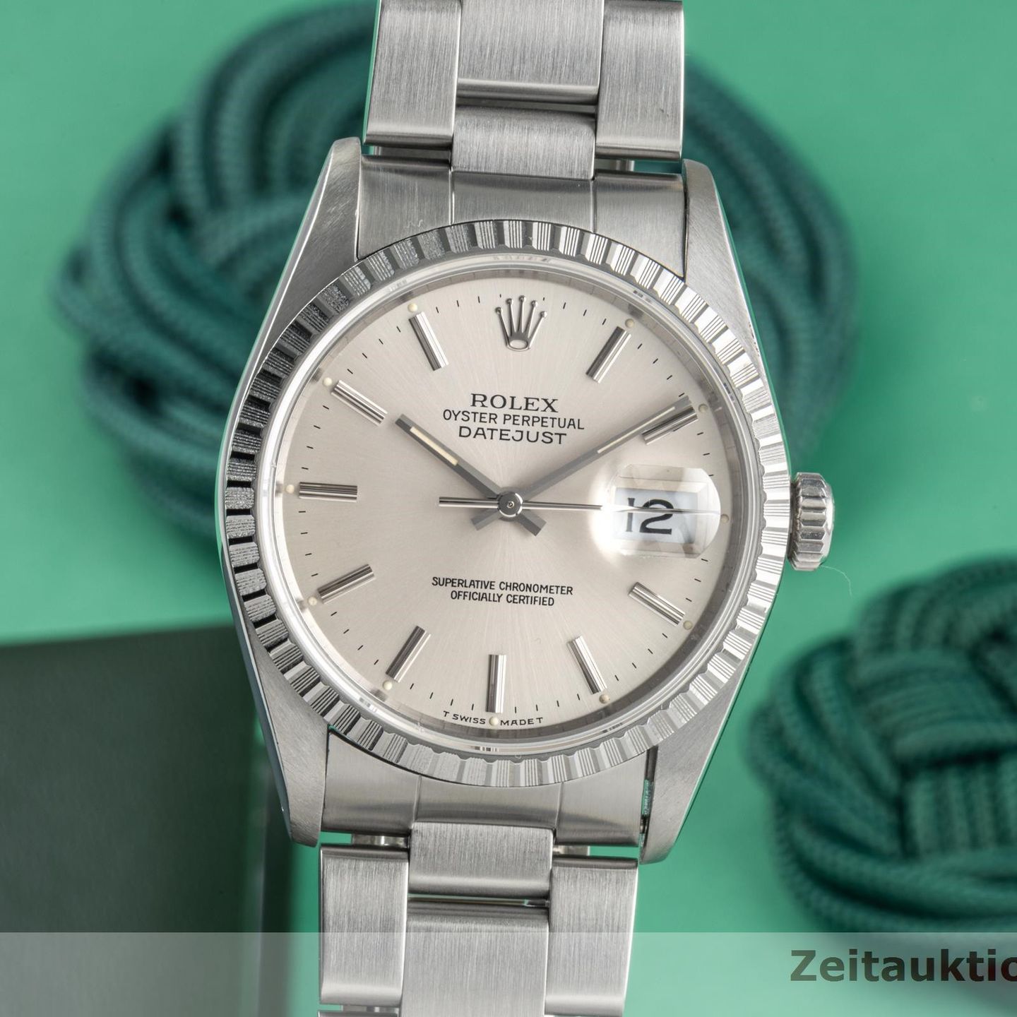 Rolex Datejust 36 16220 (1991) - 36mm Staal (3/8)