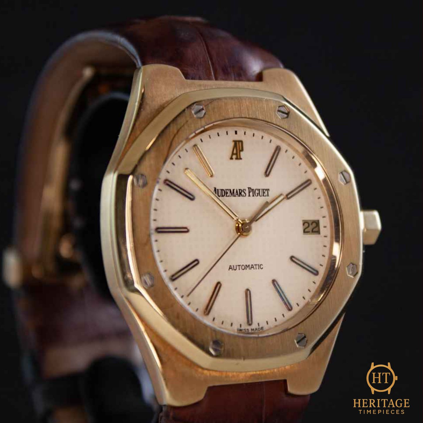 Audemars Piguet Royal Oak 14800BA (Onbekend (willekeurig serienummer)) - 36mm Geelgoud (3/8)