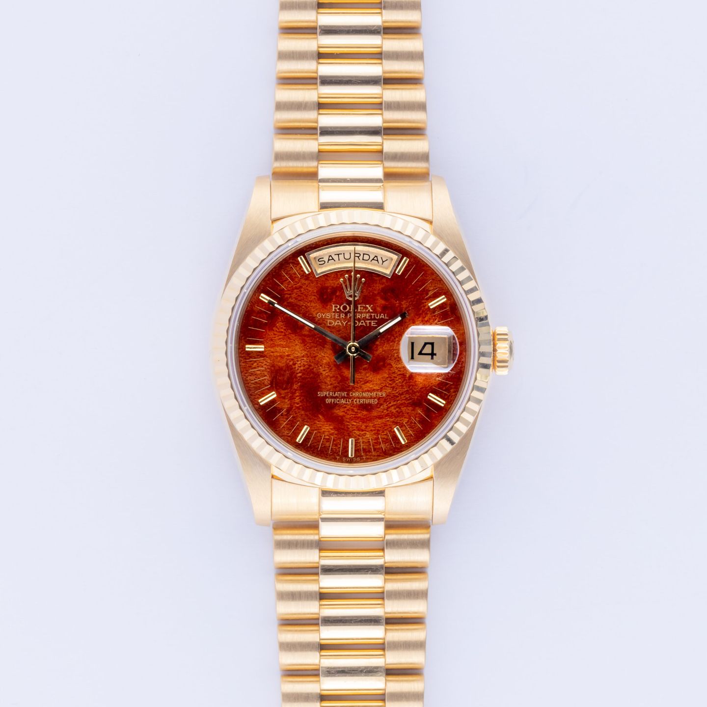 Rolex Day-Date 36 18248 (1988) - 36 mm Yellow Gold case (3/7)