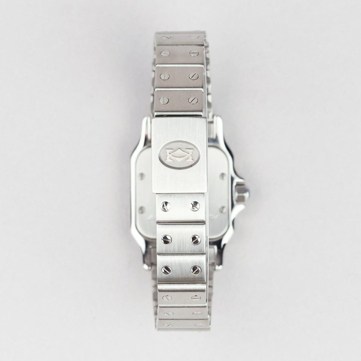 Cartier Santos 9057930 (Unknown (random serial)) - White dial 24 mm Steel case (7/7)