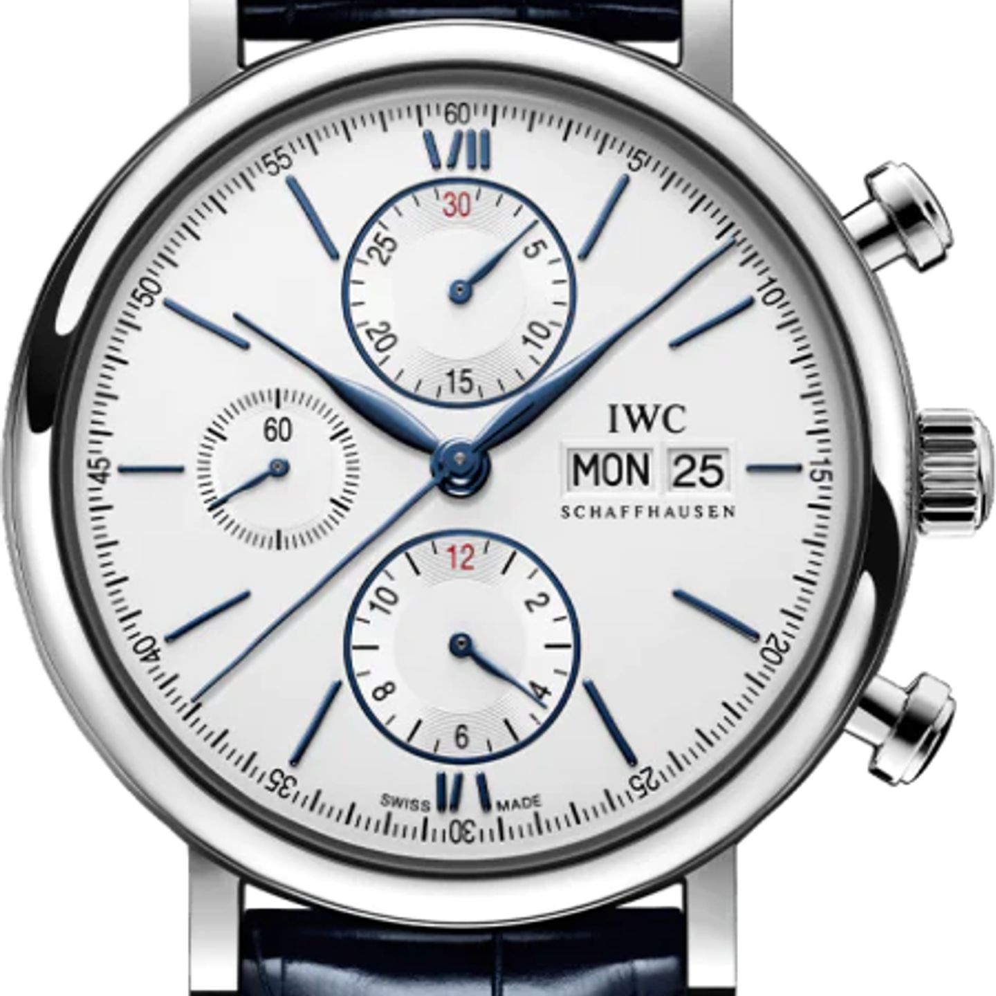 IWC Portofino Chronograph IW391037 (2026) - Silver dial 42 mm Steel case (2/2)