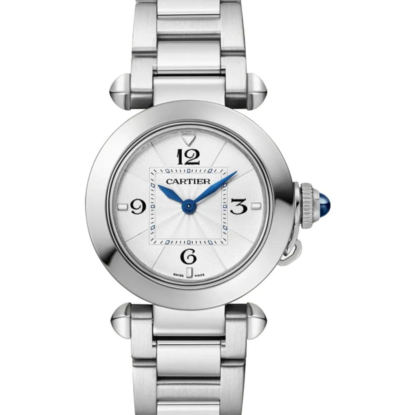 Cartier Pasha WSPA0021 (2025) - Silver dial 30 mm Steel case (1/1)