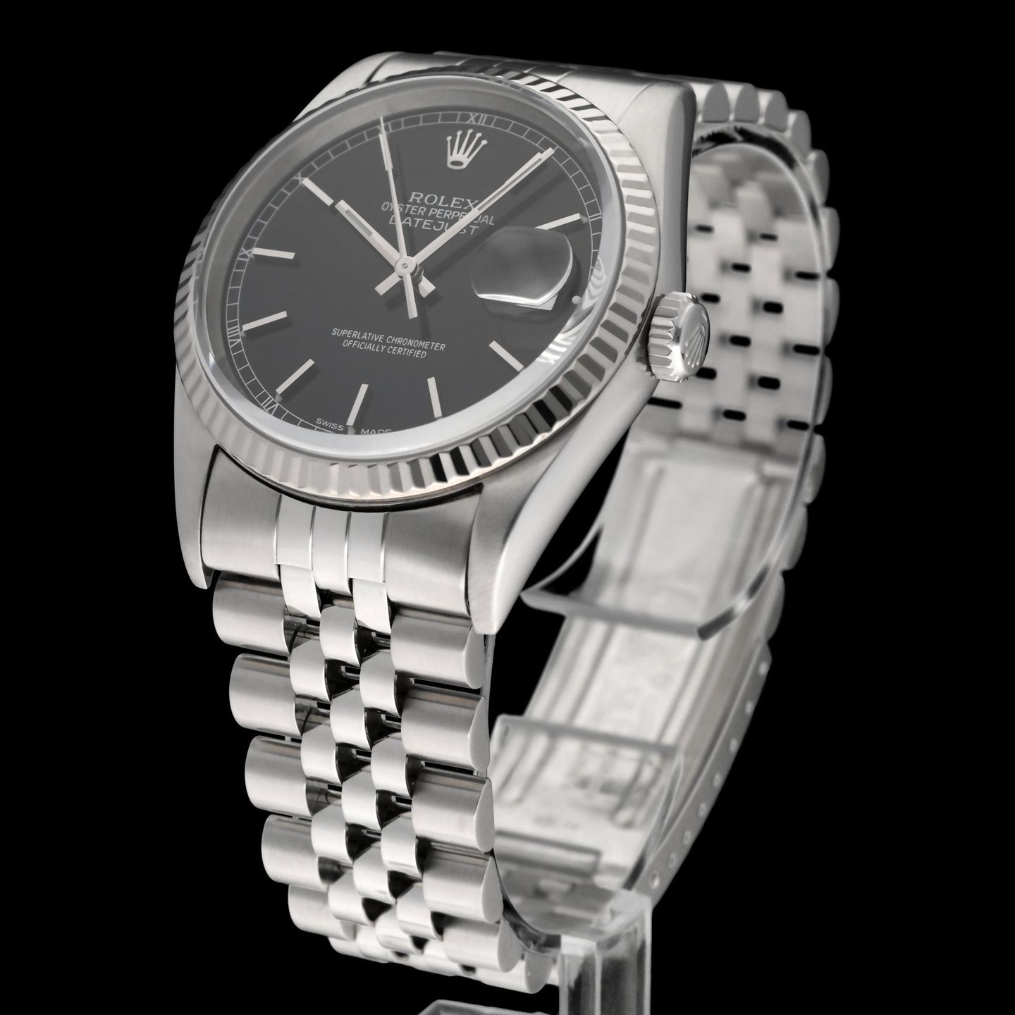 Rolex Datejust 36 16234 (1996) - 36 mm Steel case (4/8)
