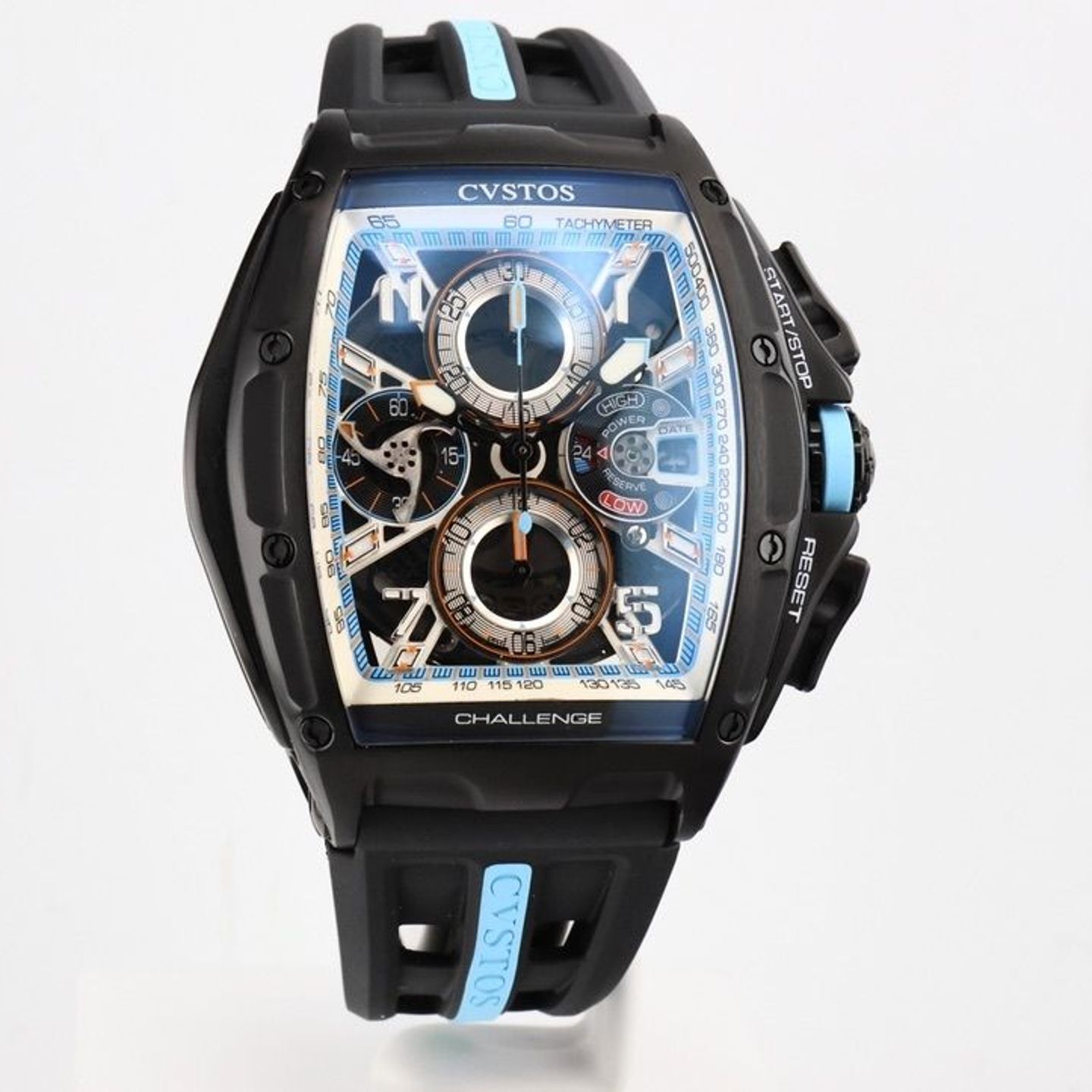 Cvstos Unknown Challenge 3 Black and Blue (2024) - Transparent dial 45 mm Steel case (1/8)