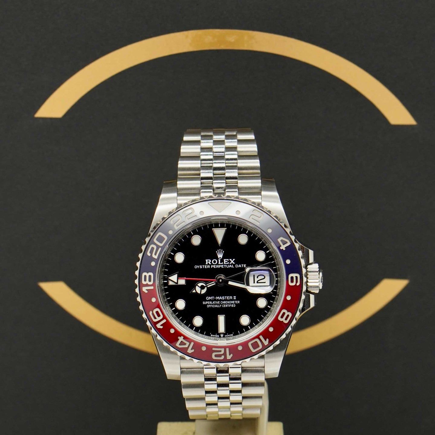 Rolex GMT-Master II 126710BLRO (2020) - Zwart wijzerplaat 40mm Staal (1/7)