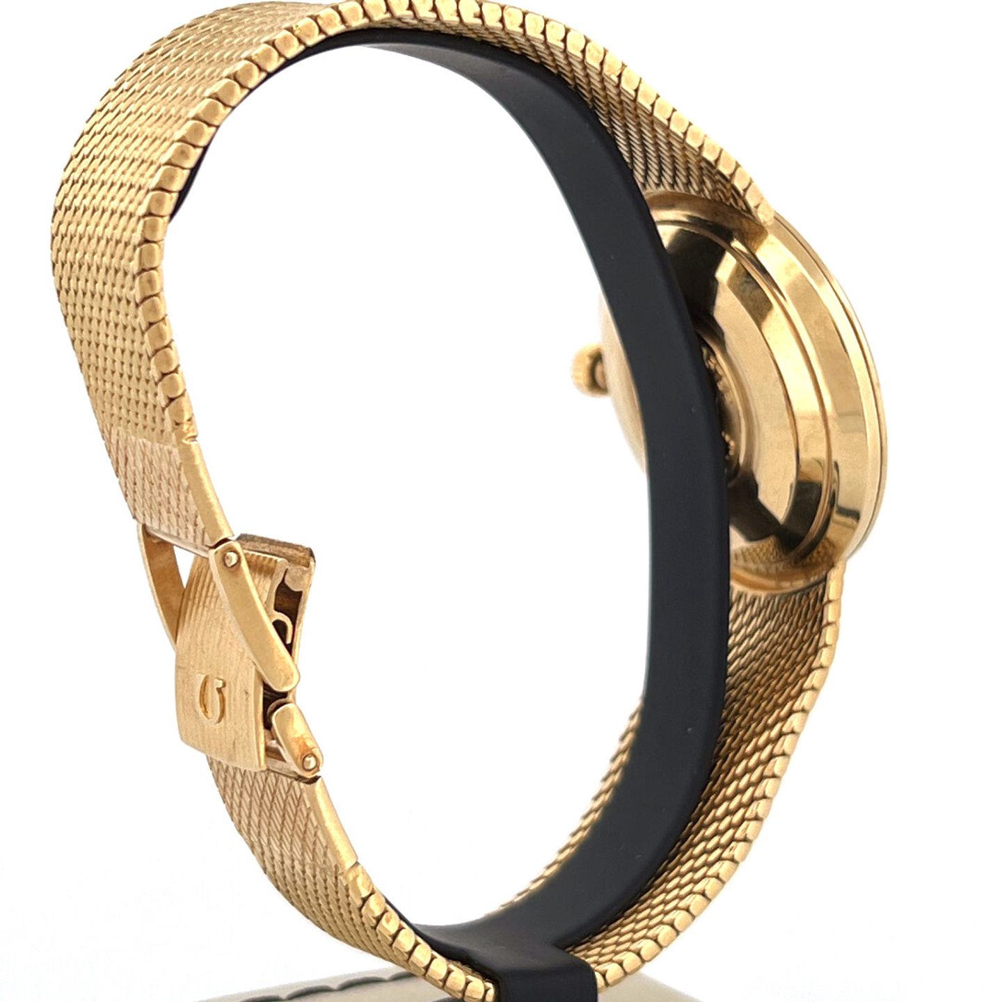 Omega Seamaster DeVille 22.760.160 (1965) - Champagne dial 34 mm Yellow Gold case (4/4)