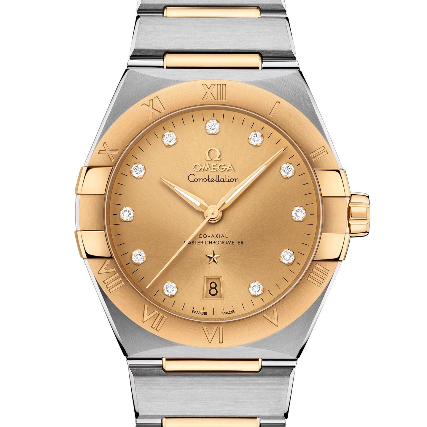 Omega Constellation 131.20.39.20.58.001 (2024) - Yellow dial 39 mm Steel case (1/1)