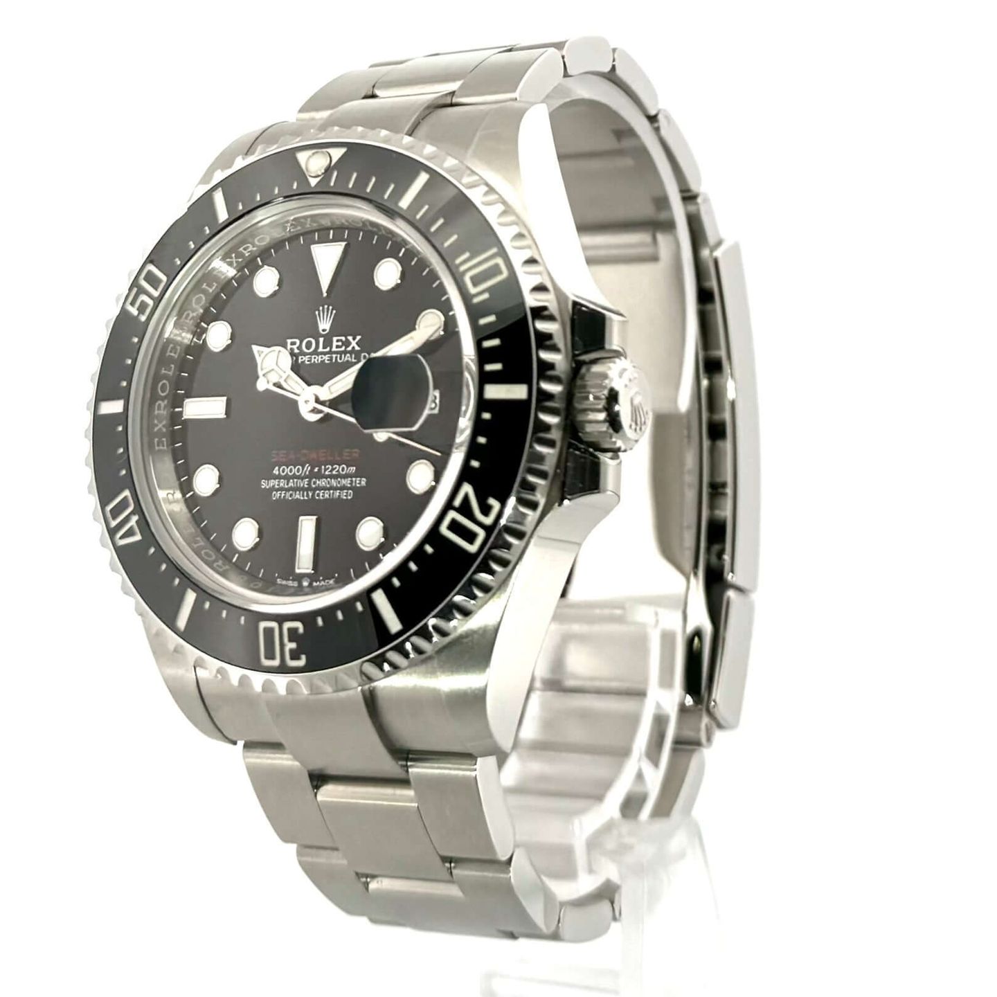 Rolex Sea-Dweller 126600 (2024) - Zwart wijzerplaat 43mm Staal (3/8)