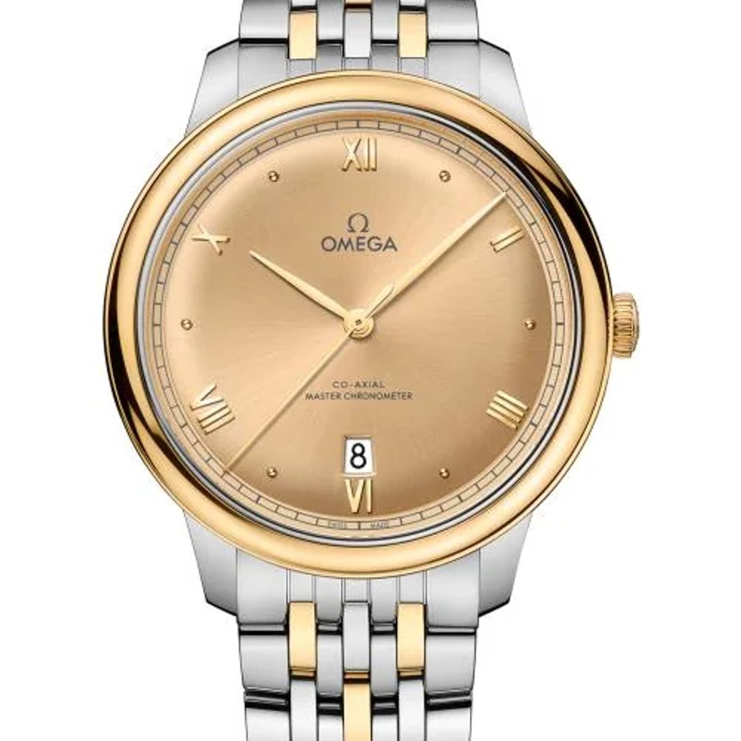 Omega De Ville 434.20.40.20.08.001 (2026) - Champagne wijzerplaat 40mm Goud/Staal (1/1)